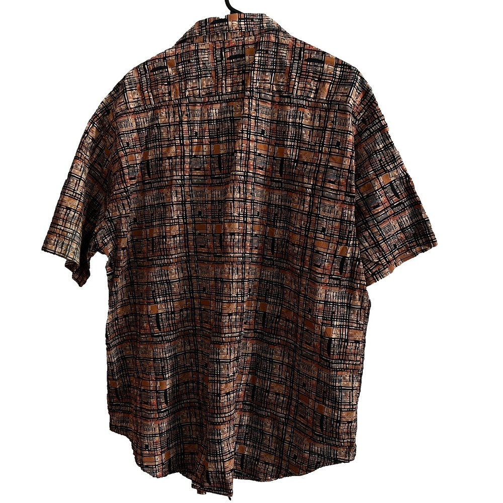 Cobra Creek Men's Multicolor Short Sleeve Button Up Shirt Size XL - Picture 3 of 10